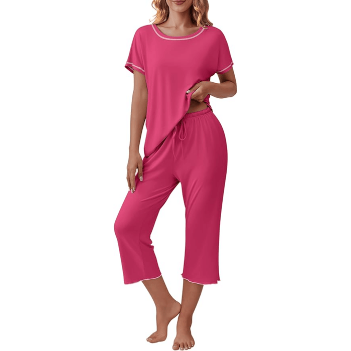 Capri Pajama Set Matching –  Comfortable and Stylish Loungewear