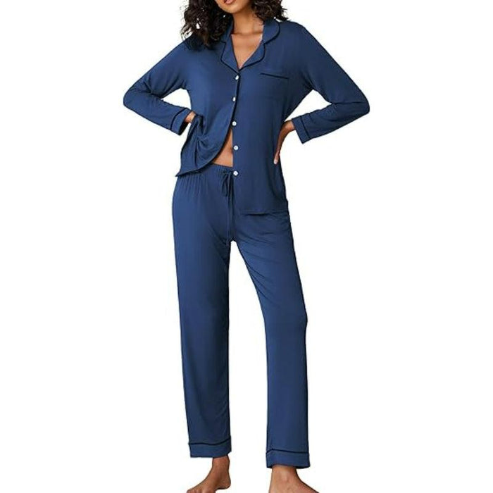 Button Down Lounge Set – Comfortable and Stylish Pajama Set