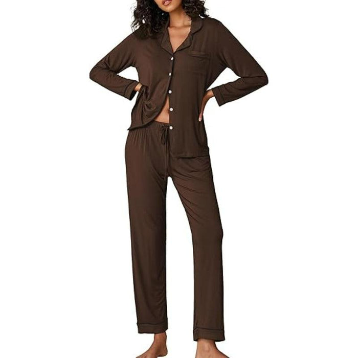 Button Down Lounge Set – Comfortable and Stylish Pajama Set
