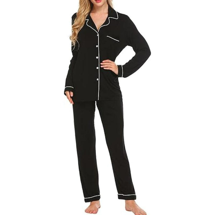 Button Down Lounge Set – Comfortable and Stylish Pajama Set