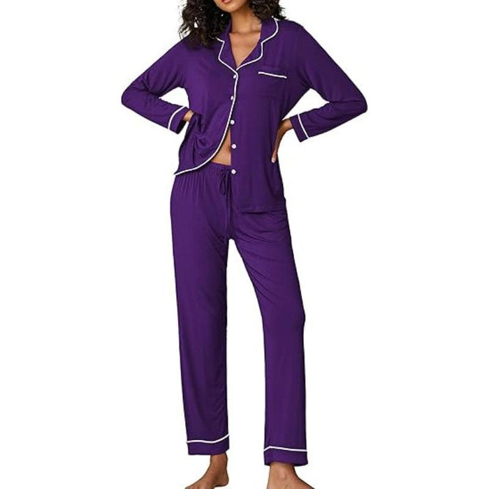 Button Down Lounge Set – Comfortable and Stylish Pajama Set