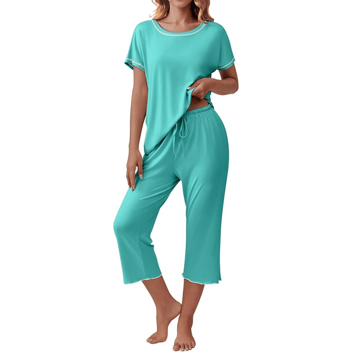 Capri Pajama Set Matching –  Comfortable and Stylish Loungewear