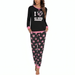 Abstract Lounge Sets With Pockets - Secret Slim Wear