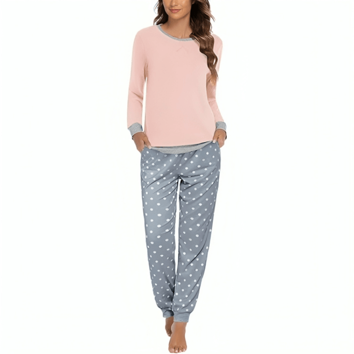 Abstract Lounge Sets With Pockets - Secret Slim Wear