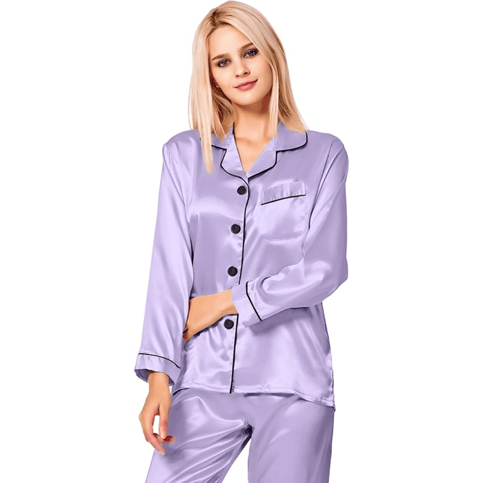Button Down Satin Pajamas – Comfortable and Stylish Sleepwear