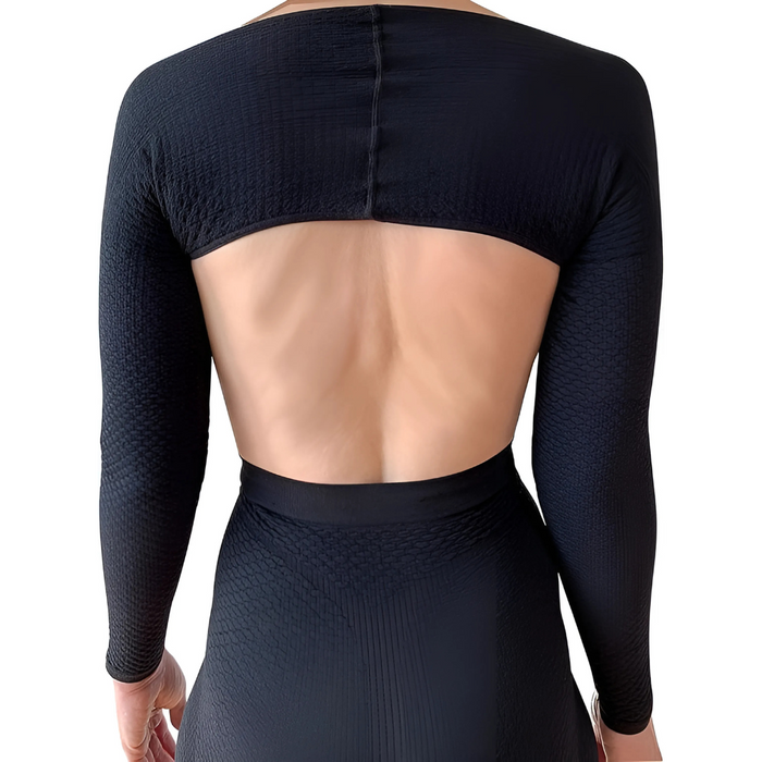Textured Knit Compression Sleeves