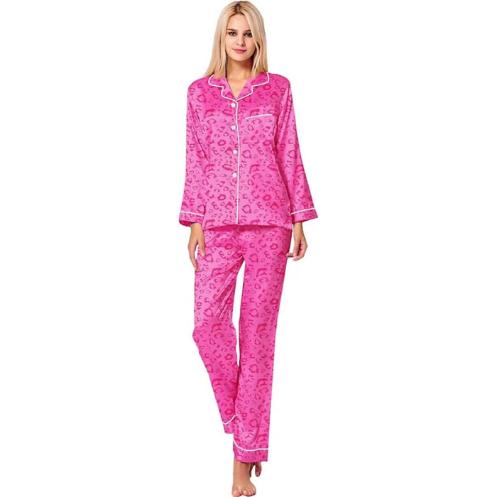 Satin Long Sleeve Pajamas – Comfort and Luxury in One Set