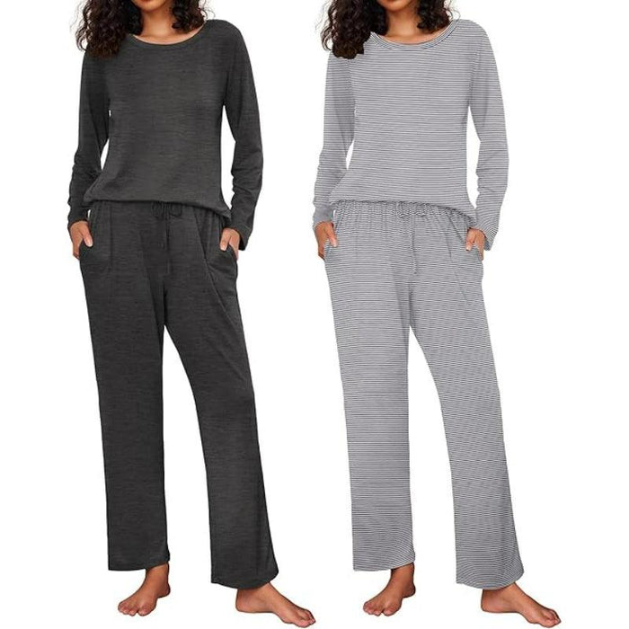 Long Sleeve Loungewear Set – Comfortable Sleepwear