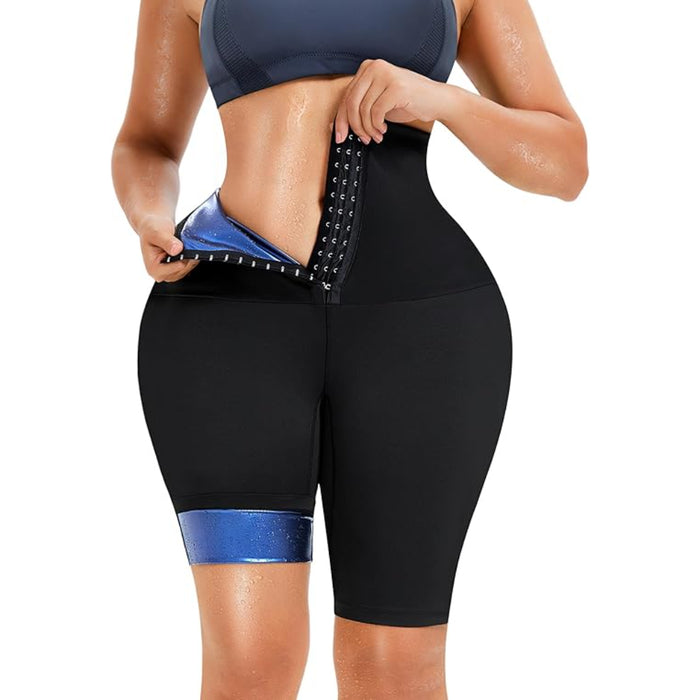 Adjustable Compression Shaping Shorts With Hook Closure