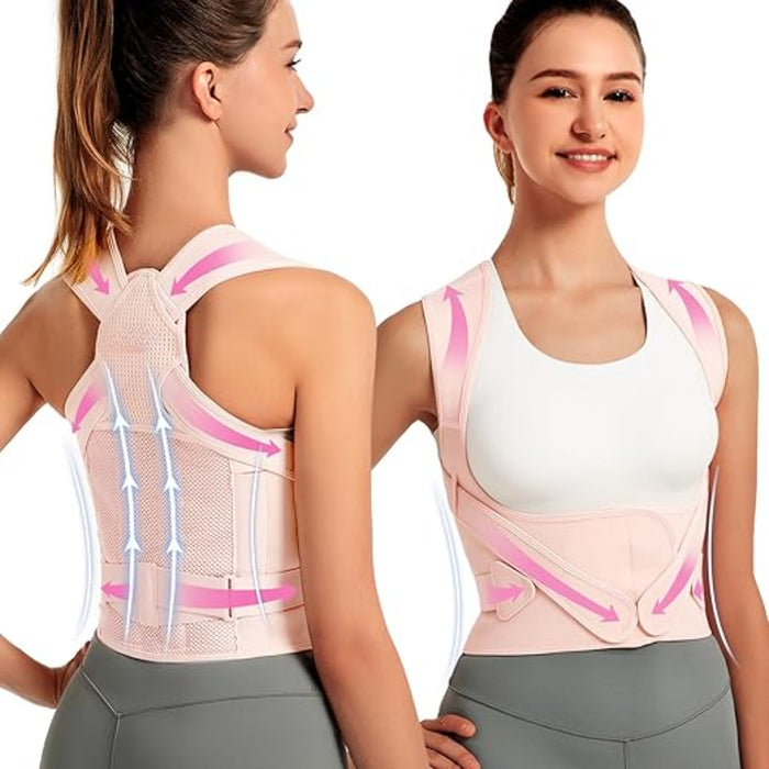 Ergonomic Posture Corrector With Padded Straps