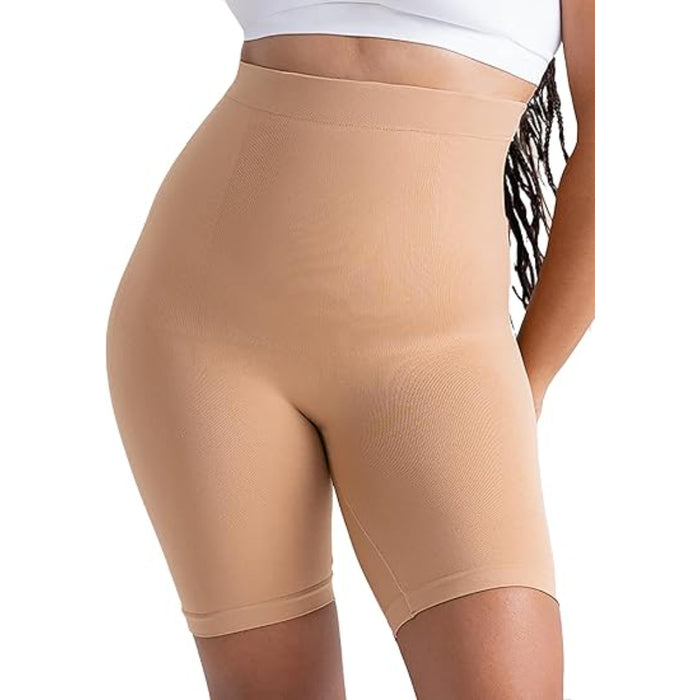 Shapewear Compression Shorts With High Rise Support