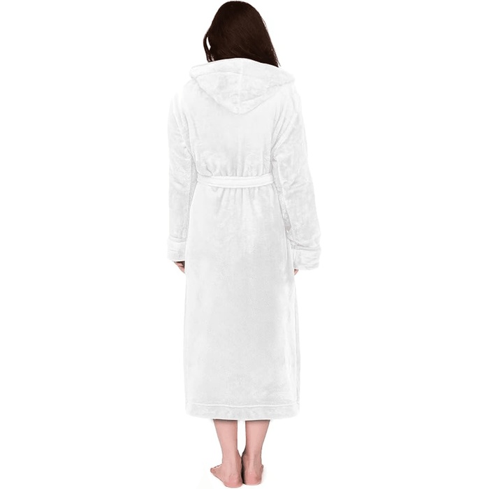 Hooded Flannel Fleece Robe – Comfortable and Cozy Lounge Wear