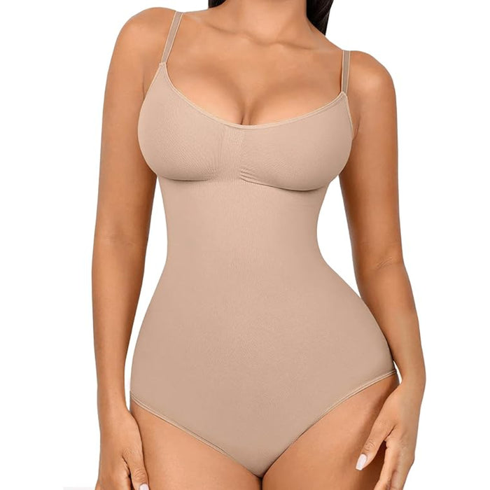 Seamless Shaping Bodysuit With Adjustable Straps