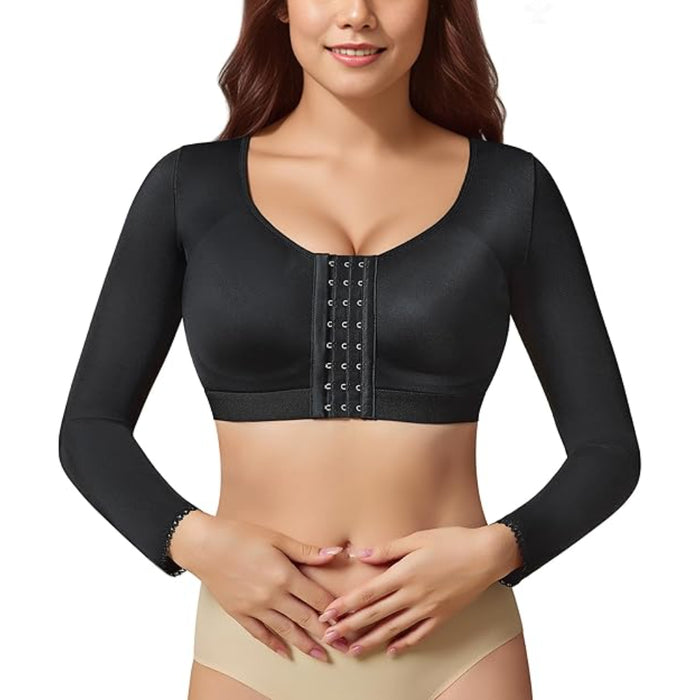 Front Closure Shapewear for Seamless Compression  and Flexible Support