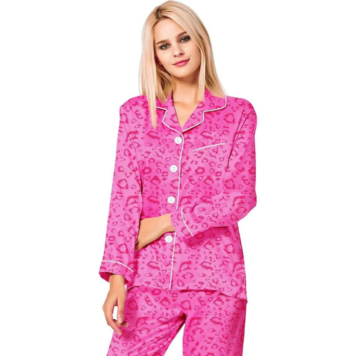 Satin Long Sleeve Pajamas – Comfort and Luxury in One Set