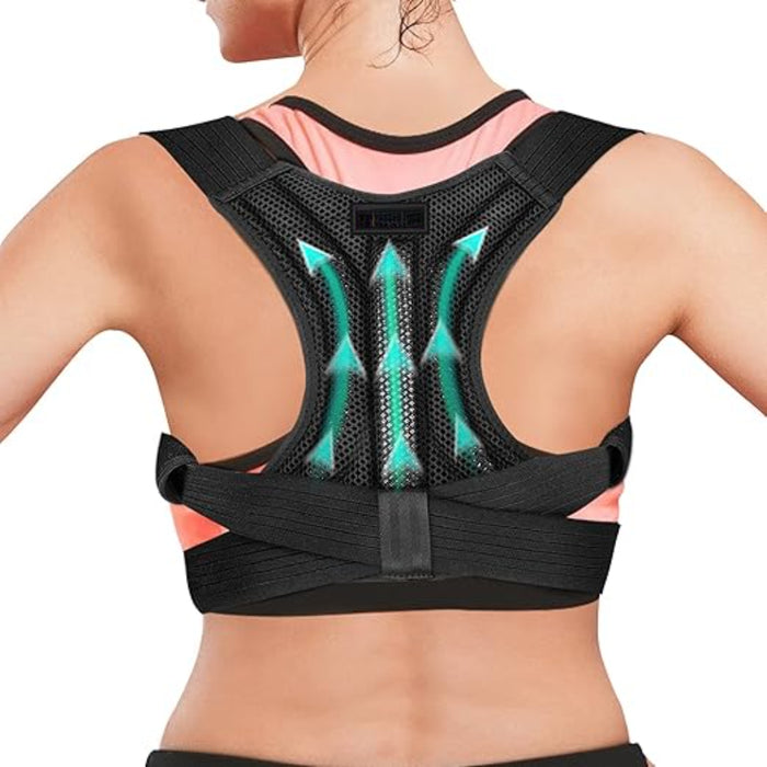 Adjustable Mesh Support Brace With Straps