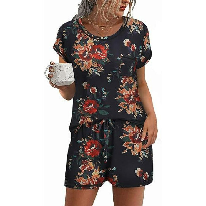 Contrast Piping Pajama Set – Comfortable and Stylish Pajama Set