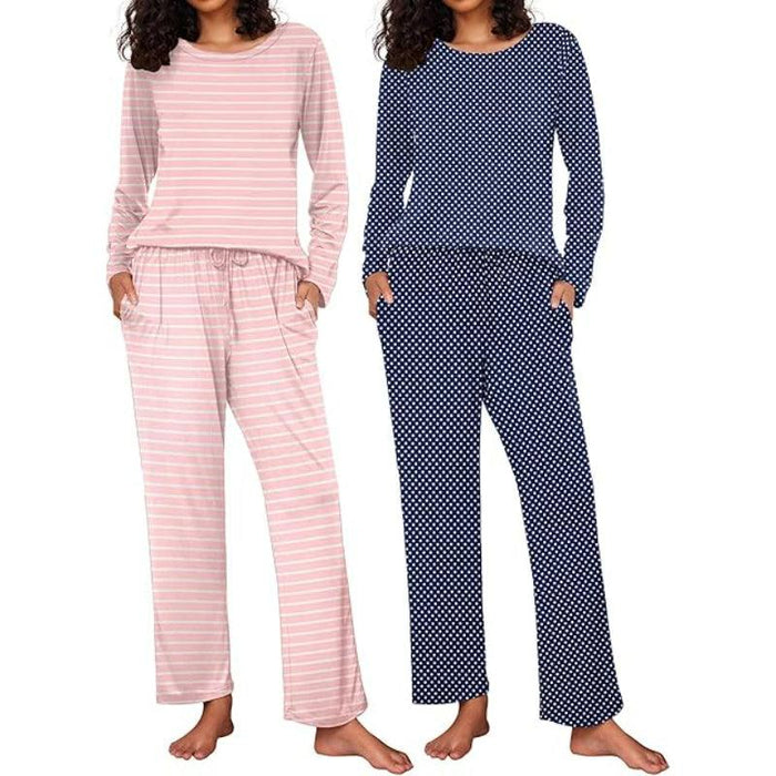 Long Sleeve Loungewear Set – Comfortable Sleepwear