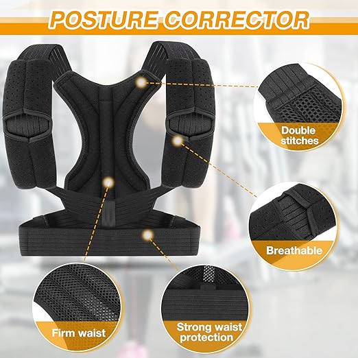 Adjustable Mesh Support Brace With Straps