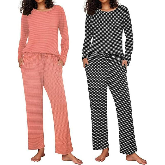 Long Sleeve Loungewear Set – Comfortable Sleepwear