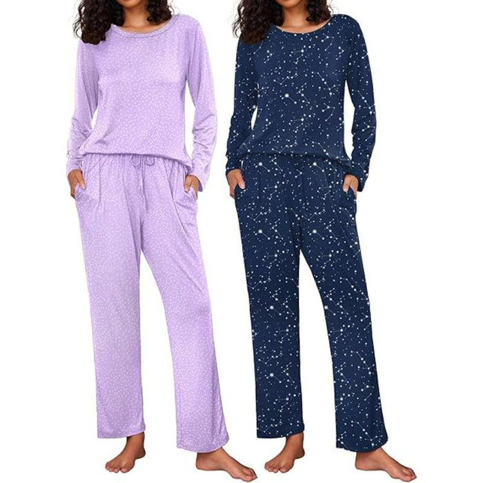 Long Sleeve Loungewear Set – Comfortable Sleepwear