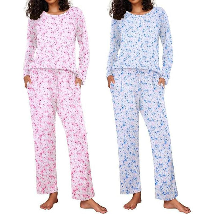 Long Sleeve Loungewear Set – Comfortable Sleepwear