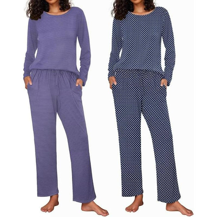 Long Sleeve Loungewear Set – Comfortable Sleepwear