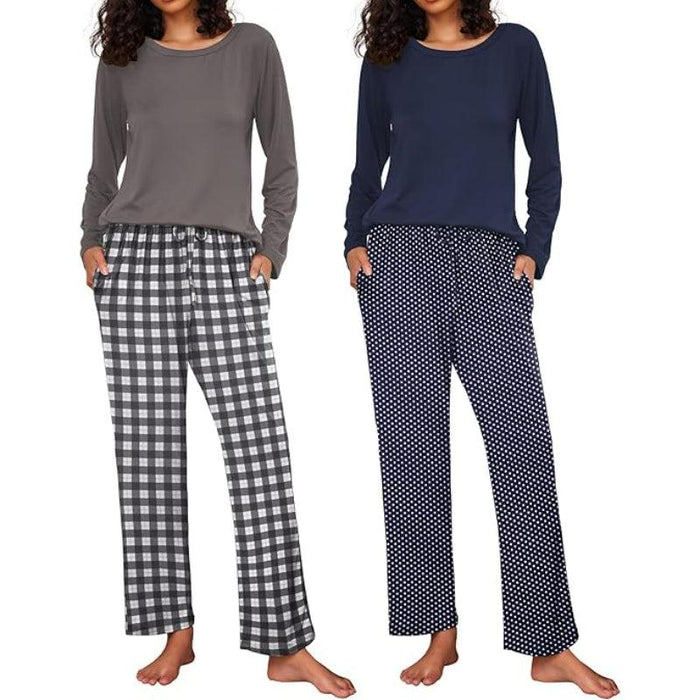 Long Sleeve Loungewear Set – Comfortable Sleepwear