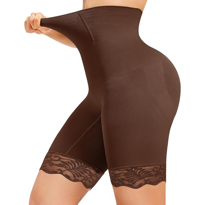 High Rise Shapewear Shorts With Flexible Compression