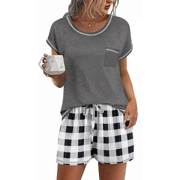 Contrast Piping Pajama Set – Comfortable and Stylish Pajama Set