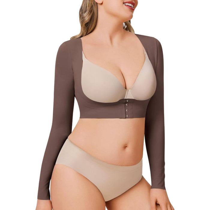 Adjustable Compression Sleeve With Hook Closure