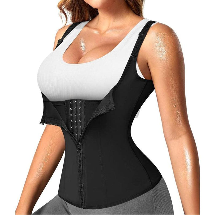Adjustable Zipper Trainer Corset – High Compression and Flexible Wear