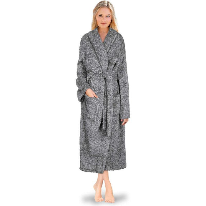 Solid Colored Plush Bathrobe – Cozy Warmth and Comfort