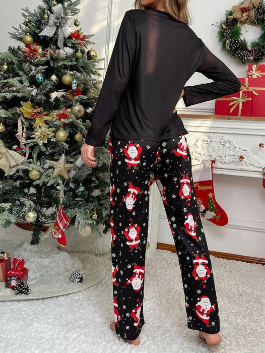 Christmas Santa Pajama Set – Festive Holiday Sleepwear