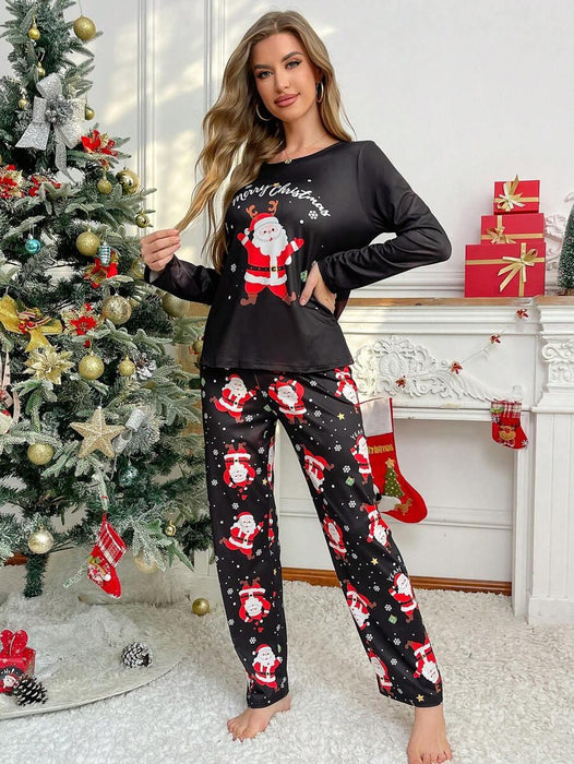 Christmas Santa Pajama Set – Festive Holiday Sleepwear