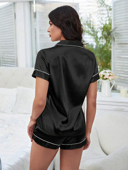 Comfy Satin Pajama Set – Luxurious Sleepwear for Ultimate Comfort