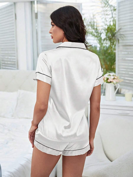 Comfy Satin Pajama Set – Luxurious Sleepwear for Ultimate Comfort