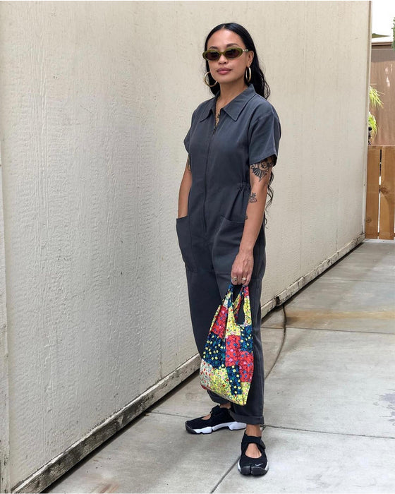 Comfy Cropped Utility Jumpsuit