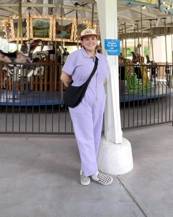 Comfy Cropped Utility Jumpsuit – Stylish, Practical, and Comfortable