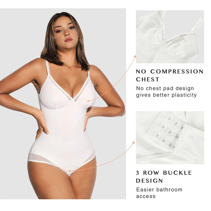 Deep V Thong Bodysuit – Sculpt Your Curves with Comfort and Style