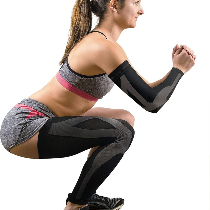 Graduated Compression Design Performance Support Arm Sleeves