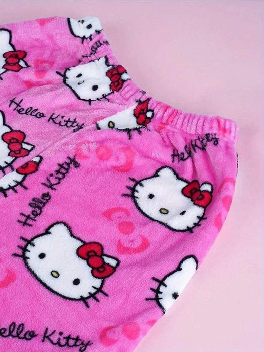 Kitty Printed Pajama Pants – Stylish Loungewear Design
