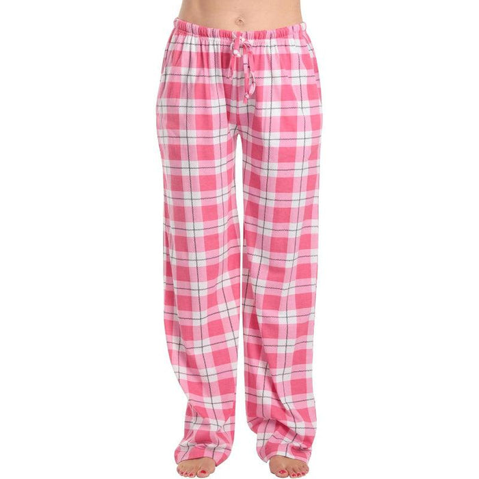 Plaid Pattern Pajama Pants – Comfortable Cotton Sleepwear