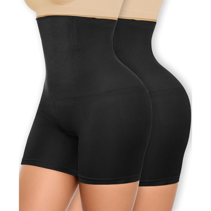 Pack Of 2 Seamless Compression Shorts