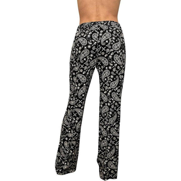 Bandana Print Pajama Pants – Soft Cotton Lounge Bottoms for Relaxing