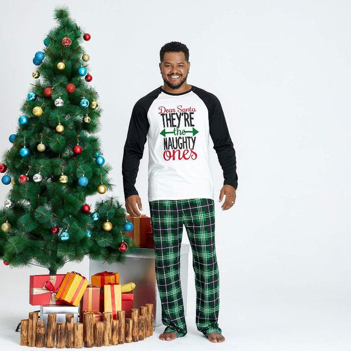 Letter Print Pajama Set – Comfortable Holiday Wear