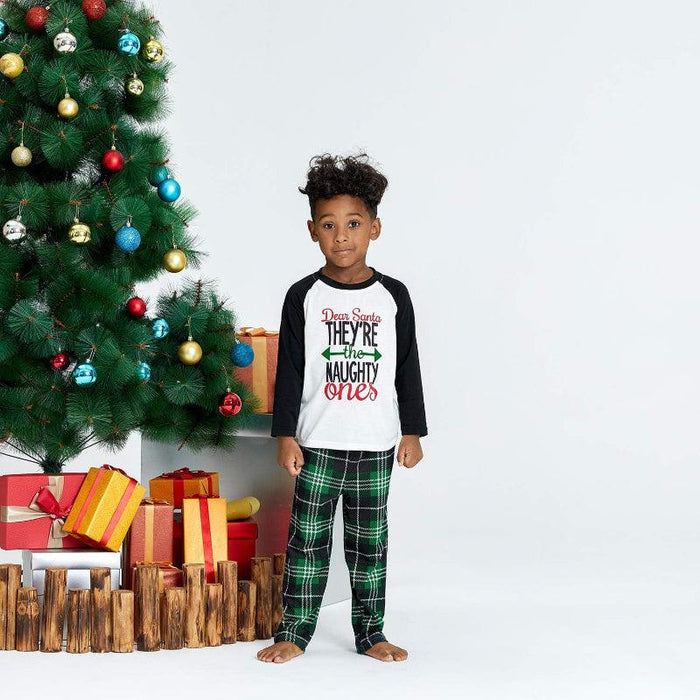 Letter Print Pajama Set – Comfortable Holiday Wear