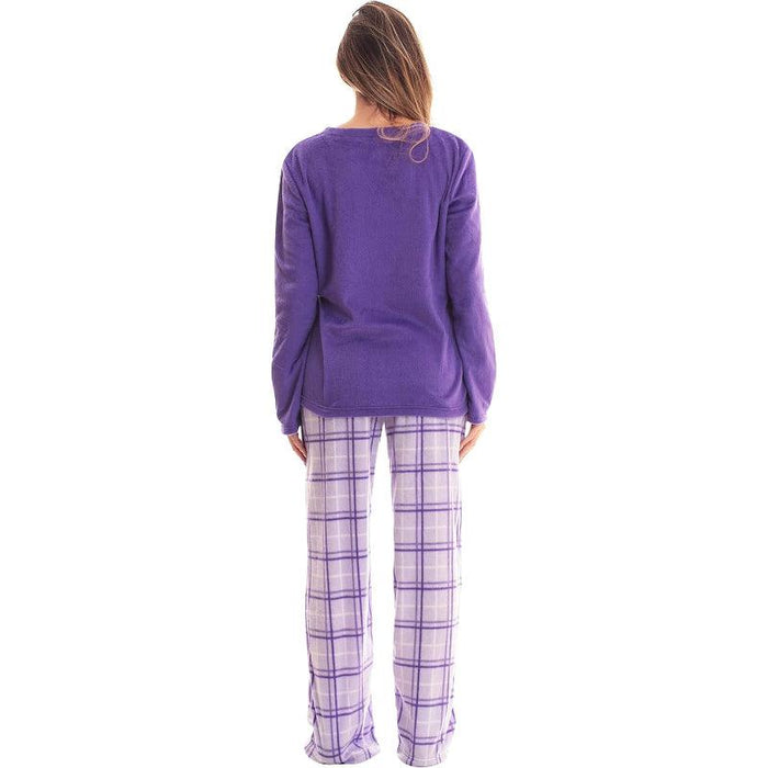 Printed Pajama Set Socks – Soft Fleece Pajama Set for Comfort
