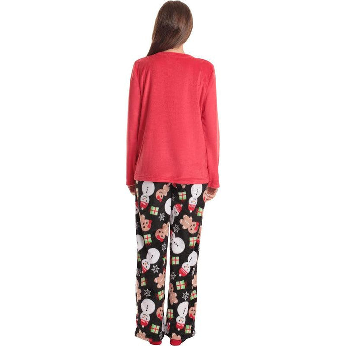 Printed Pajama Set Socks – Soft Fleece Pajama Set for Comfort