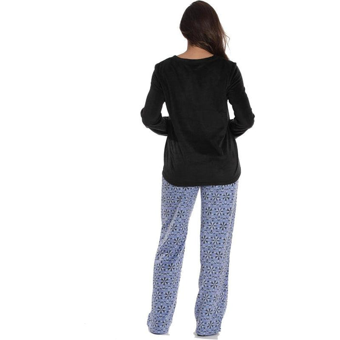 Printed Pajama Set Socks – Soft Fleece Pajama Set for Comfort